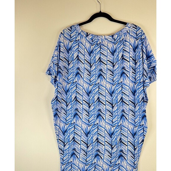 Lilly Pulitzer Womens Dress Blue Costa Verde Lowe Lapis Mini Short Sleeve Small - Picture 8 of 10